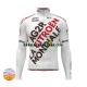 Herr Cykeltröjor Vinter Thermal Fleece 2022 AG2R Citroen Team N001