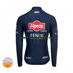 Herr Cykeltröjor Vinter Thermal Fleece 2022 Alpecin-Deceuninck N001