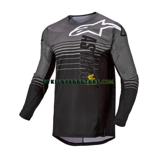 Herr Långärmad MTB Tröjor 2022 Alpinestars TECHSTAR GRAPHITE N001