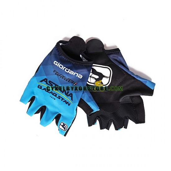 2022 Astana Qazaqstan Team Halvfingerhandskar N001