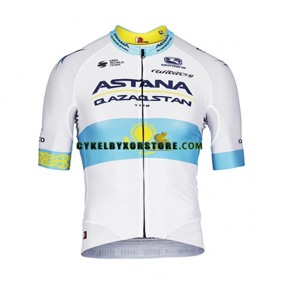 Herr Cykeltröjor Kortärmad 2022 Astana Qazaqstan Team N002