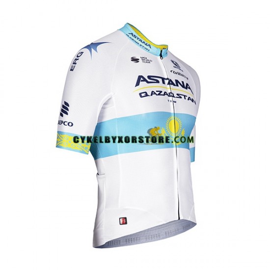 Herr Cykeltröjor Kortärmad 2022 Astana Qazaqstan Team N002