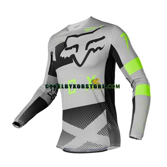 Herr Långärmad MTB Tröjor 2022 Fox Racing FLEXAIR RIET N001