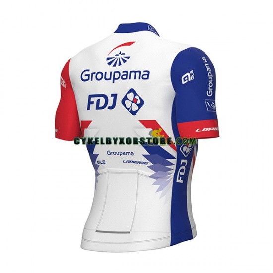 Herr Cykeltröjor och Bib Cykelshorts 2022 Groupama-FDJ N001