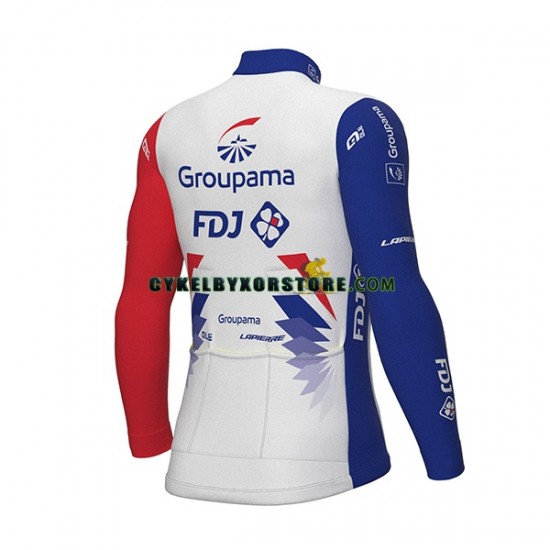 Herr Cykeltröjor Långärmad 2022 Groupama-FDJ N001