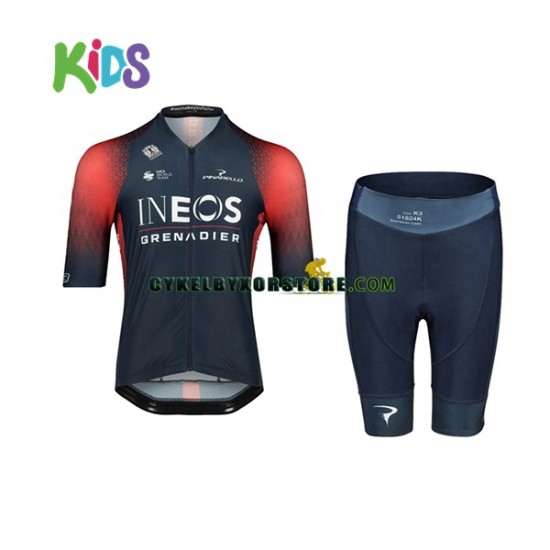 Barn Cykeltröjor och Cykelshorts 2022 Ineos Grenadiers N001