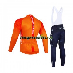 Herr Cykeltröjor Långärmad och Bib Cykeltights 2022 Ineos Grenadiers N002