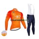 Herr Cykeltröjor Långärmad och Bib Cykeltights Vinter Thermal Fleece 2022 Ineos Grenadiers N002