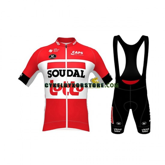 Herr Cykeltröjor och Bib Cykelshorts 2022 Lotto Soudal N001