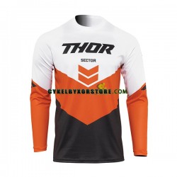 Herr Långärmad MTB Tröjor 2022 THOR SECTOR CHEV N001