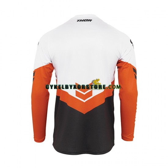 Herr Långärmad MTB Tröjor 2022 THOR SECTOR CHEV N001