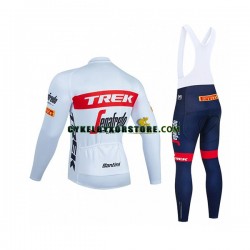 Herr Cykeltröjor Långärmad och Bib Cykeltights 2022 TREK Segafredo N001