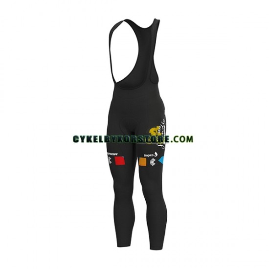 Herr Långa cykelbyxor med hängslen 2022 Team Bahrain Victorious N001