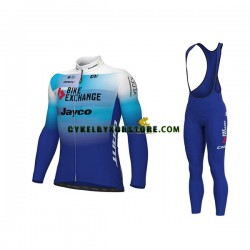 Herr Cykeltröjor Långärmad och Bib Cykeltights 2022 Team BikeExchange-Jayco N001