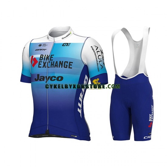 Herr Cykeltröjor och Bib Cykelshorts 2022 Team BikeExchange-Jayco N001