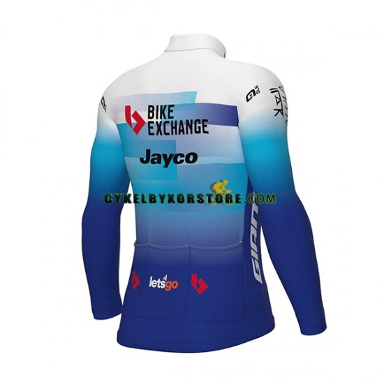 Herr Cykeltröjor Långärmad 2022 Team BikeExchange-Jayco N001