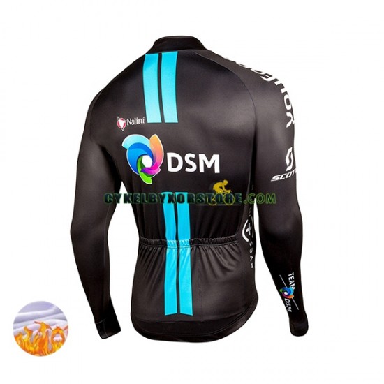 Herr Cykeltröjor Vinter Thermal Fleece 2022 Team DSM N001