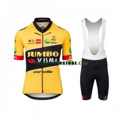 Herr Cykeltröjor och Bib Cykelshorts 2022 Team Jumbo-Visma N001
