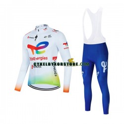 Herr Cykeltröjor Långärmad och Bib Cykeltights 2022 Team TotalEnergies N001
