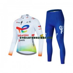 Herr Cykeltröjor Långärmad och Cykeltights 2022 Team TotalEnergies N001
