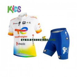 Barn Cykeltröjor och Cykelshorts 2022 Team TotalEnergies N001