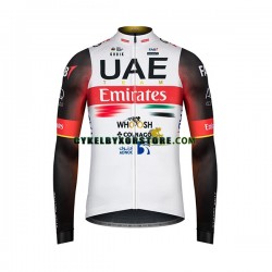 Herr Cykeltröjor Långärmad 2022 UAE Team Emirates N001