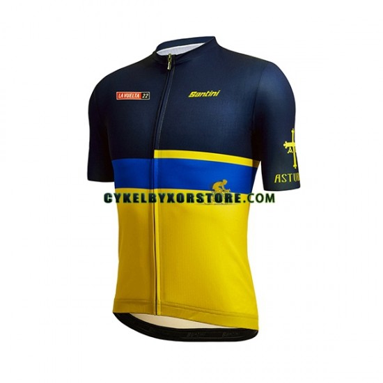 Herr Cykeltröjor Kortärmad 2022 Vuelta a Espana Alicante N002