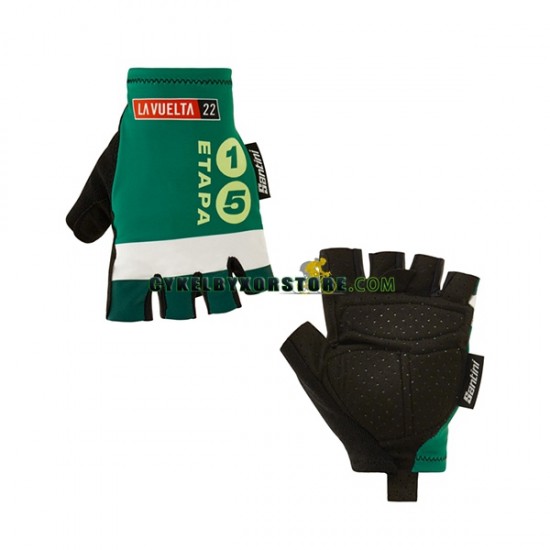 2022 Vuelta a Espana Halvfingerhandskar N003