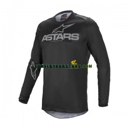 Herr Långärmad MTB Tröjor 2023 Alpinestars FLUID GRAPHITE N001