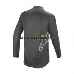 Herr Långärmad MTB Tröjor 2023 Alpinestars FLUID GRAPHITE N001