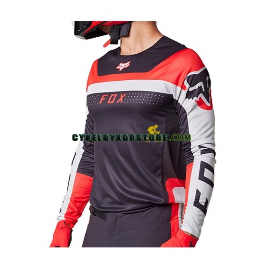 Herr Långärmad MTB Tröjor 2023 Fox Racing Flexair Efekt N004
