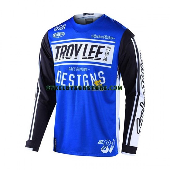 Herr Långärmad MTB Tröjor 2023 TROY LEE DESIGNS GP RACE 81 N001