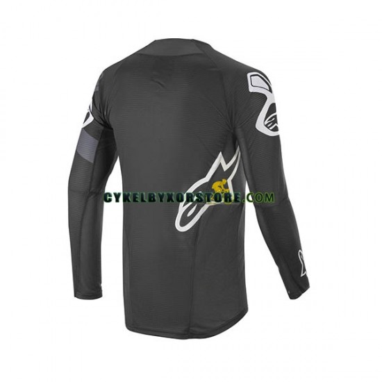 Herr Långärmad MTB Tröjor Alpinestars Techstar Graphite 2020 N001