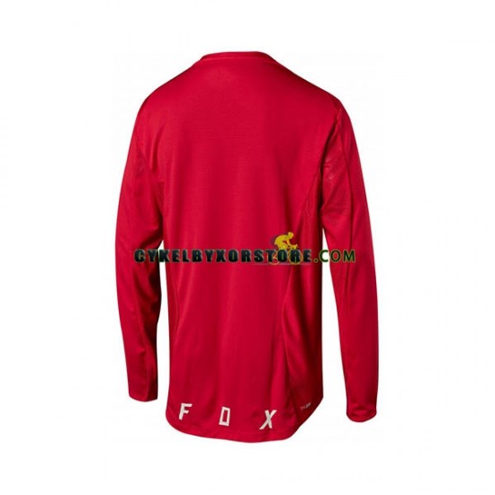 Herr Långärmad MTB Tröjor Fox Racing Demo Camo Burn N001