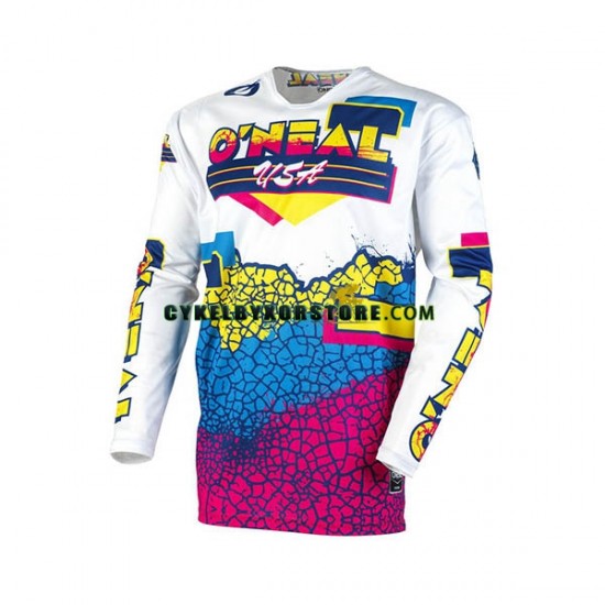 Herr Långärmad MTB Tröjor ONeal Mayhem Lite Crackle 91 2020 N001