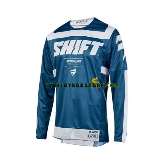 Herr Långärmad MTB Tröjor SHIFT 3LACK LABEL STRIKE 2019 N002