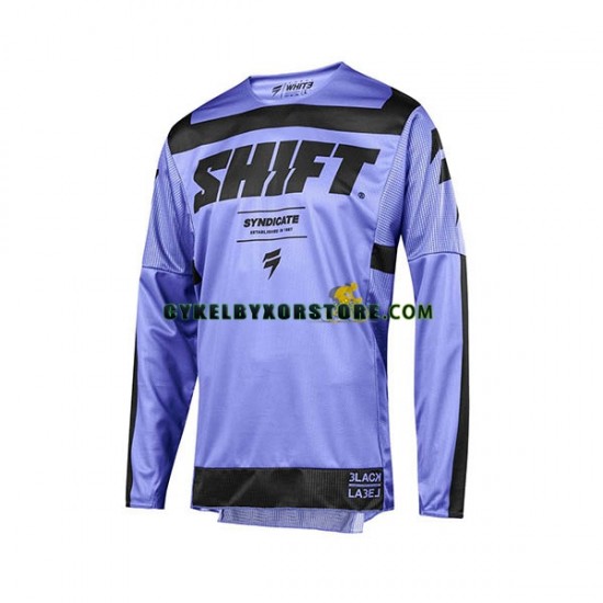 Herr Långärmad MTB Tröjor SHIFT 3LACK LABEL STRIKE 2019 N003