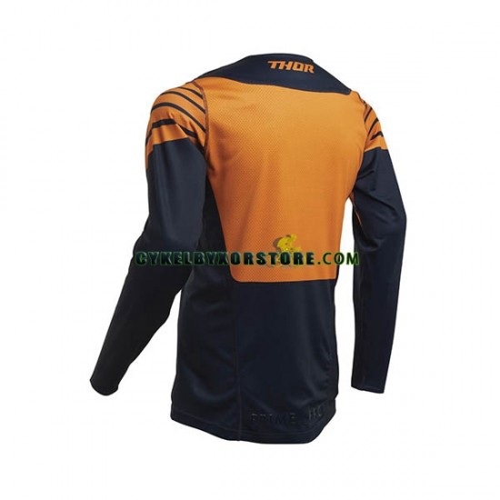 Herr Långärmad MTB Tröjor Thor Prime Pro Strut 2020 N002