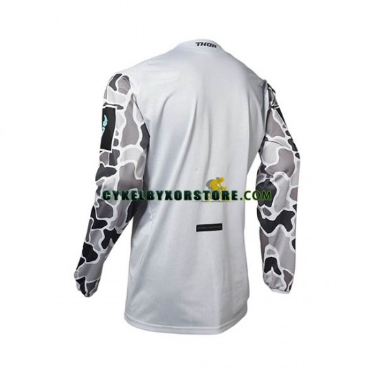 Herr Långärmad MTB Tröjor Thor Pulse Air Fire 2020 N001