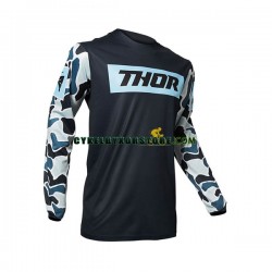 Herr Långärmad MTB Tröjor Thor Pulse Fire 2020 N002