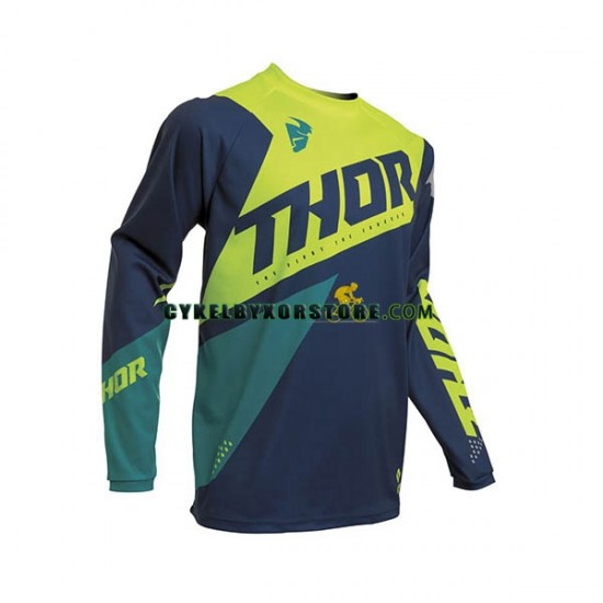 Herr Långärmad MTB Tröjor Thor Sector Blade 2020 N004