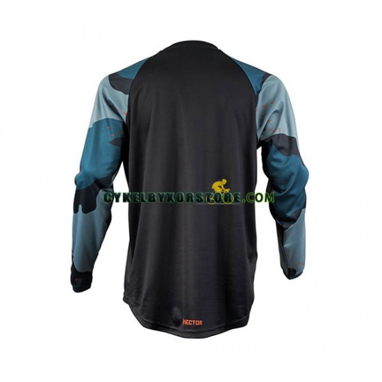 Herr Långärmad MTB Tröjor Thor Sector Camo 2020 N001