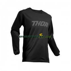 Herr Långärmad MTB Tröjor Thor Terrain 2020 N001
