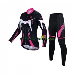 Dam Cykeltröjor Långärmad och Cykeltights X-Tiger N001